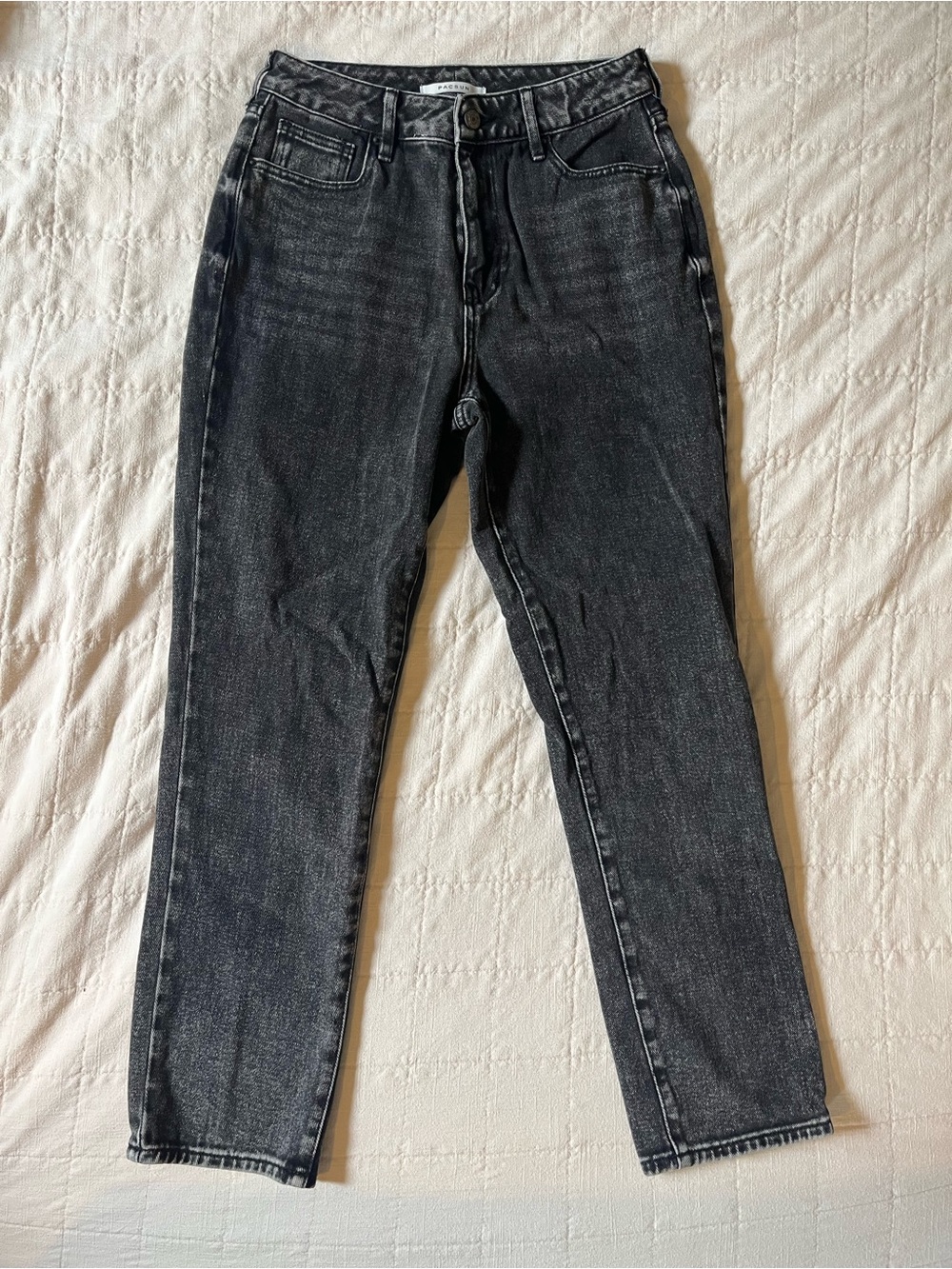 PacSun Black Washed Boyfriend Jeans